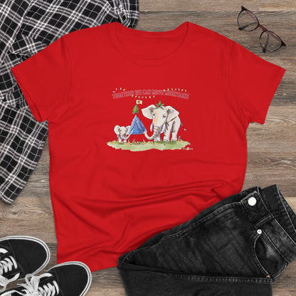 TOGETHER WE CAN MOVE MOUNTAINS - HOLIDAY WOMEN'S SHIRT