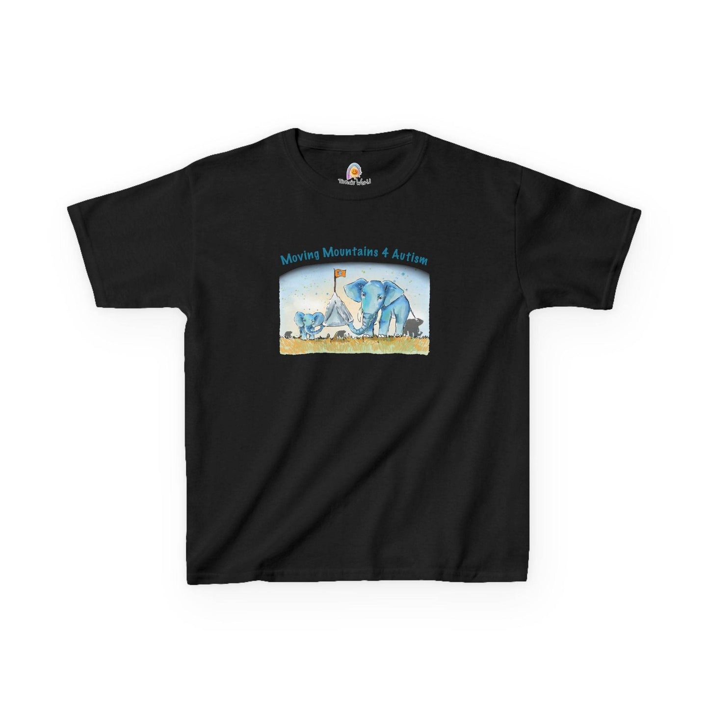 MOVING MOUNTAINS 4 AUTISM - KID'S SHIRT - Iona's World