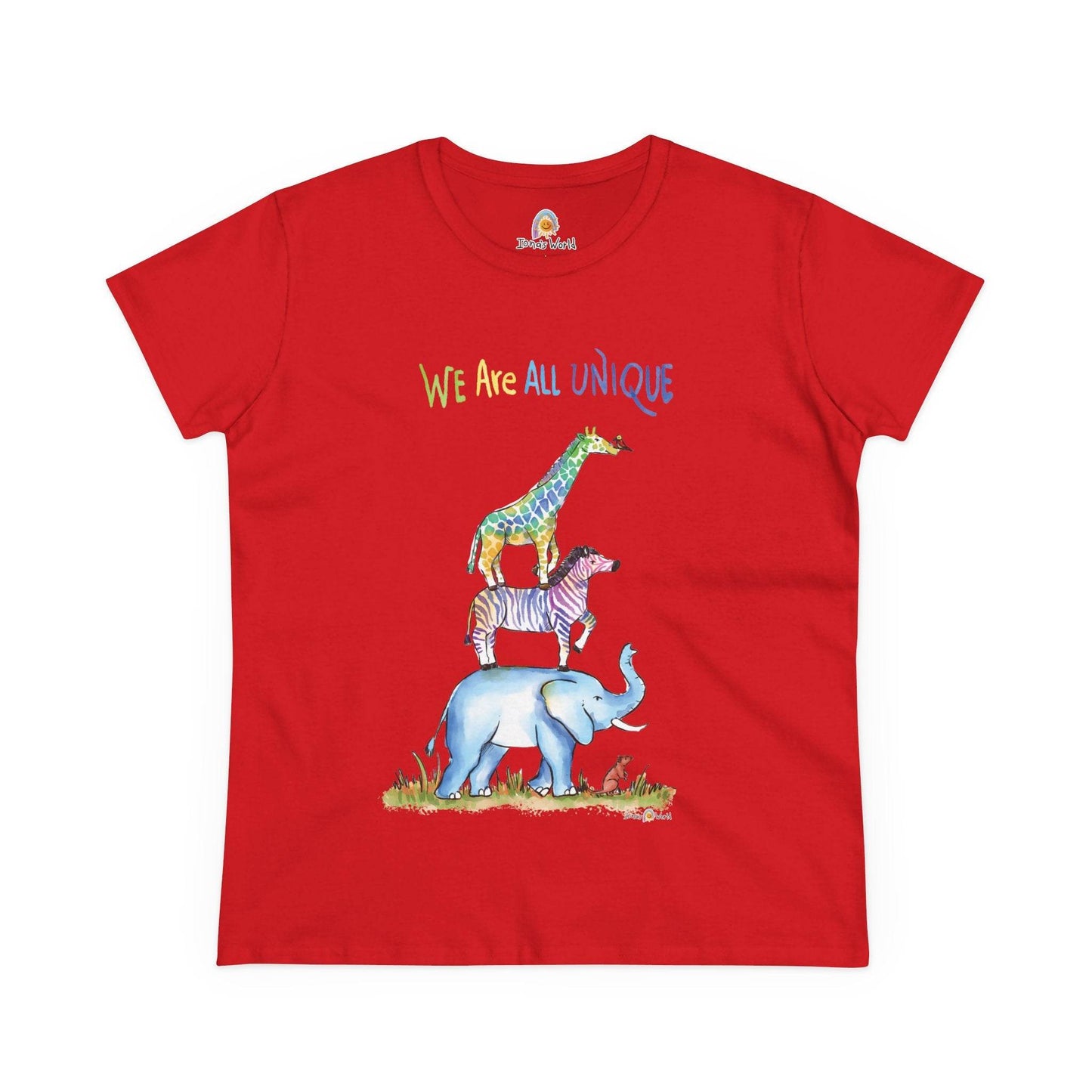 WE ARE ALL UNIQUE - WOMEN'S SHIRT - Iona's World
