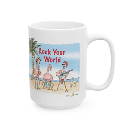 ROCK YOUR WORLD - INSPIRATIONAL MUG - Iona's World