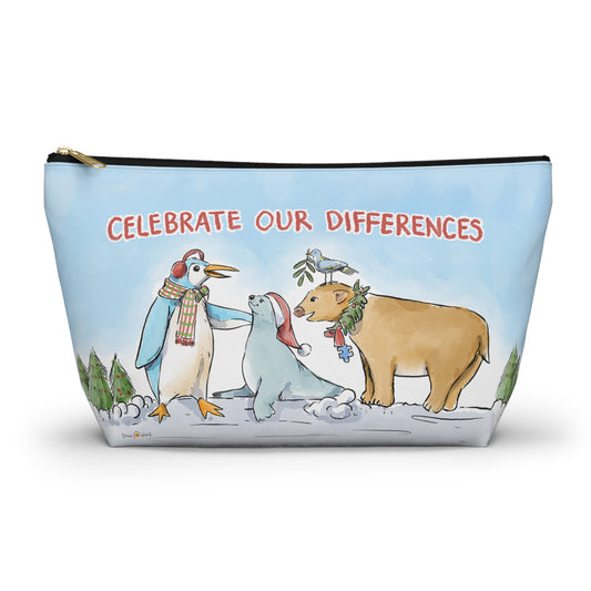CELEBRATE OUR DIFFERENCES - ACCESSORY POUCH