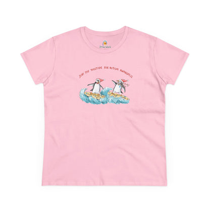 SURF THE YULETIDE FOR AUTISM AWARENESS - WOMEN'S SHIRT