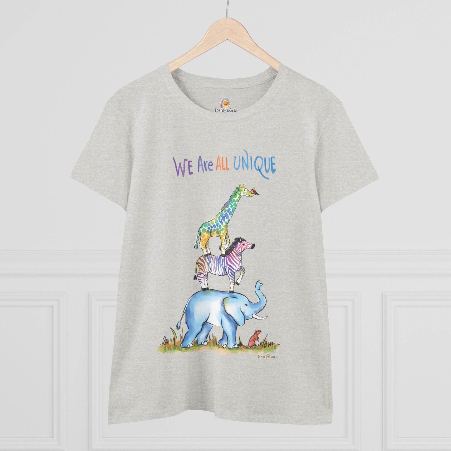 WE ARE ALL UNIQUE - WOMEN'S SHIRT - Iona's World