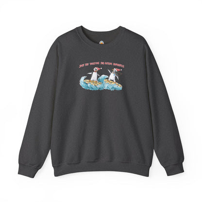 SURF THE YULETIDE FOR AUTISM AWARENESS - SWEATSHIRT - Iona's World