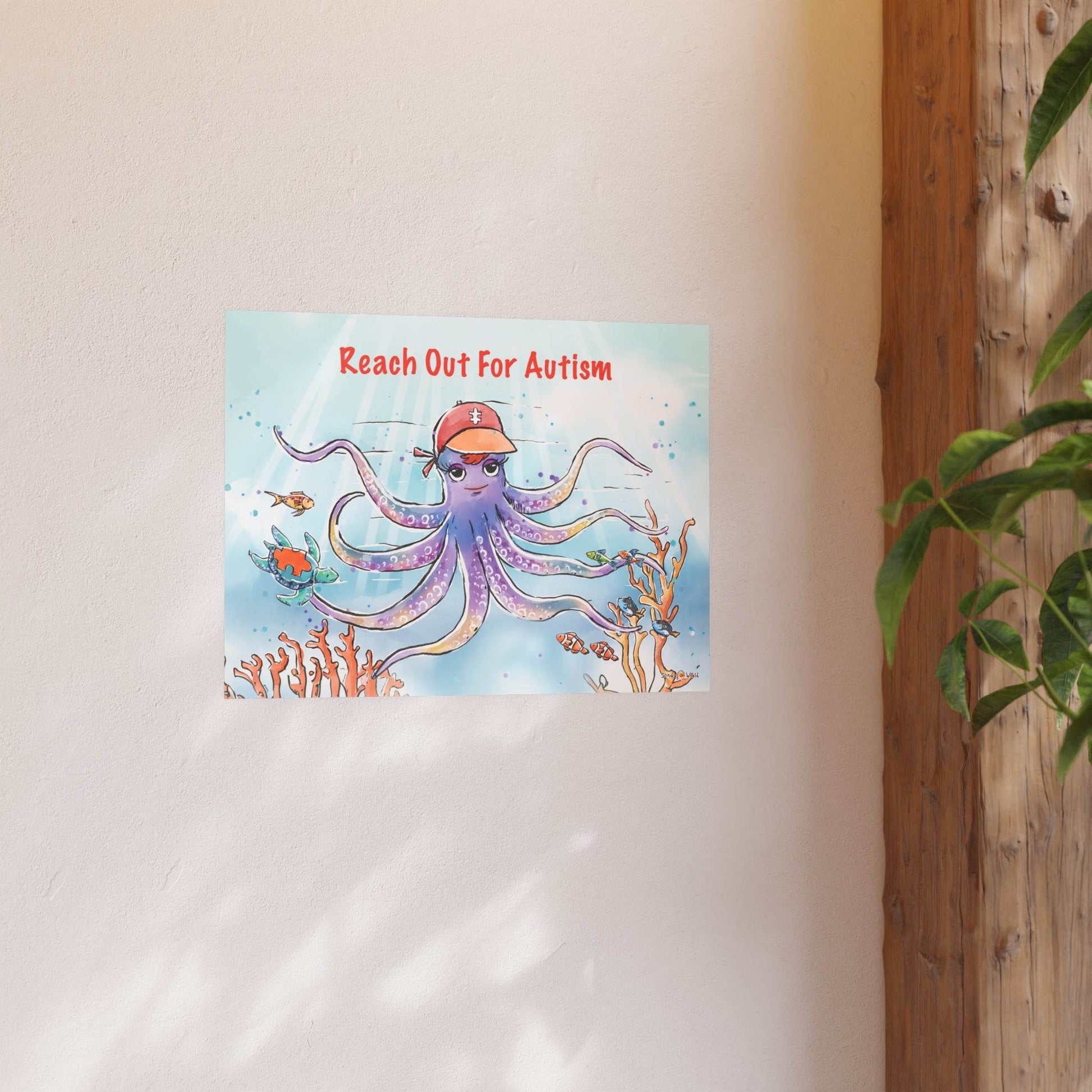 REACH OUT FOR AUTISM | POSTER - Iona's World