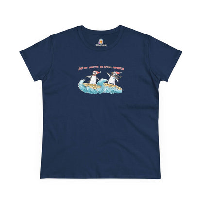SURF THE YULETIDE FOR AUTISM AWARENESS - WOMEN'S SHIRT - Iona's World