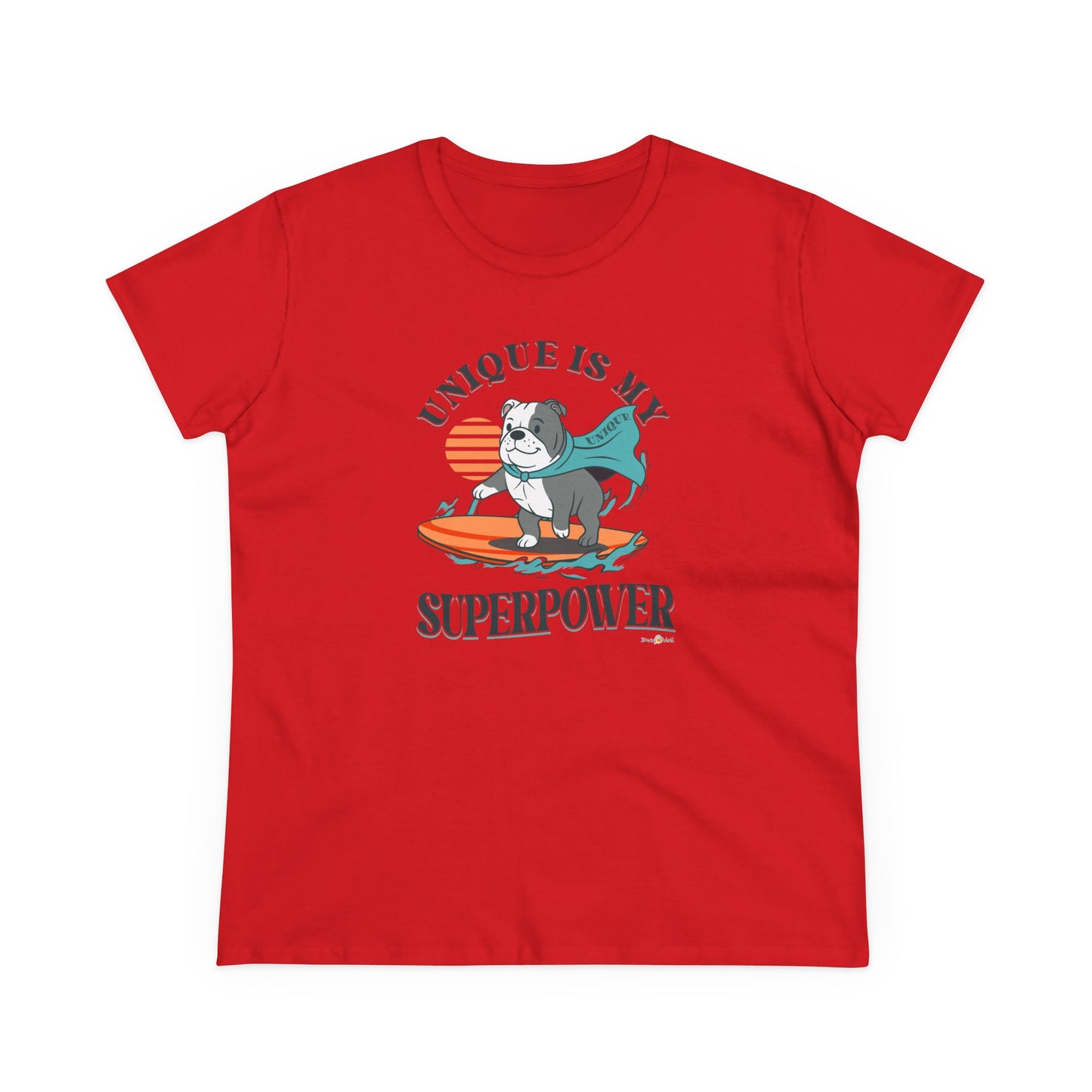 UNIQUE IS MY SUPER POWER DOG - WOMEN'S SHIRT