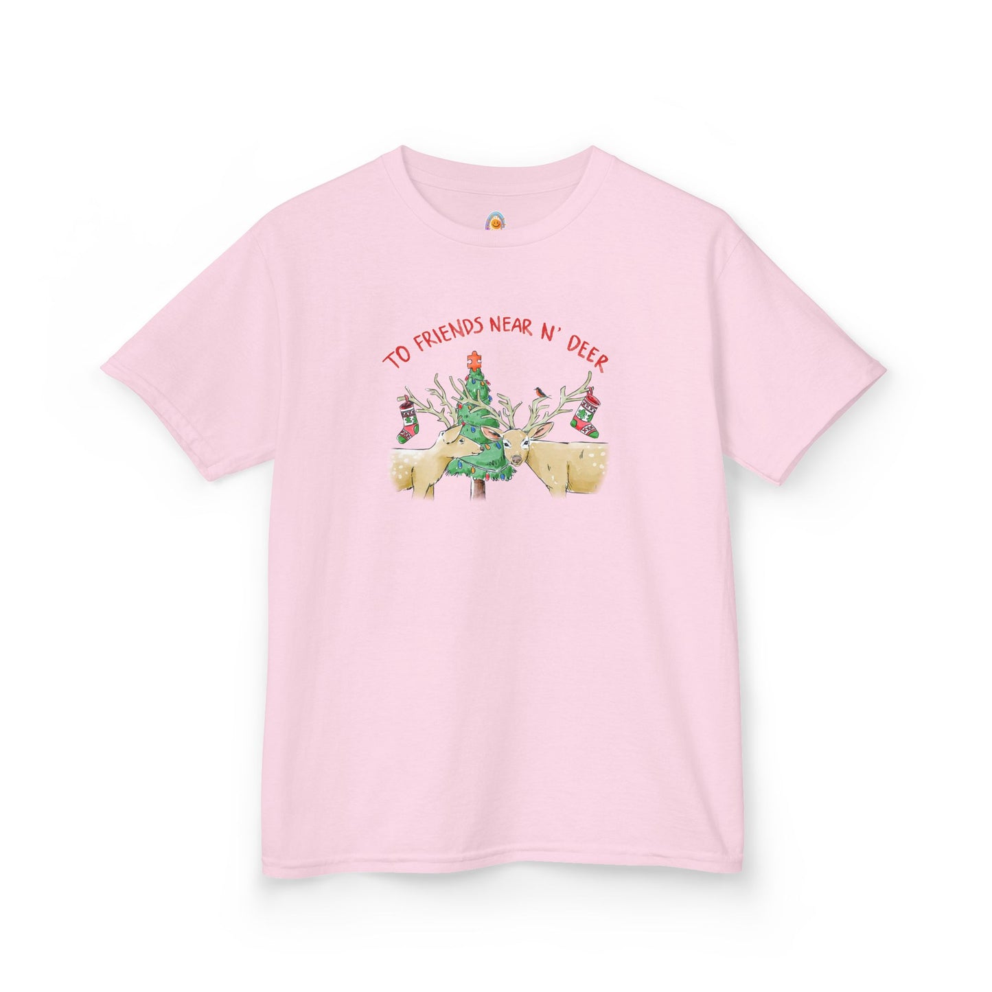 TO FRIENDS NEAR N' DEER - HOLIDAY KID'S SHIRT