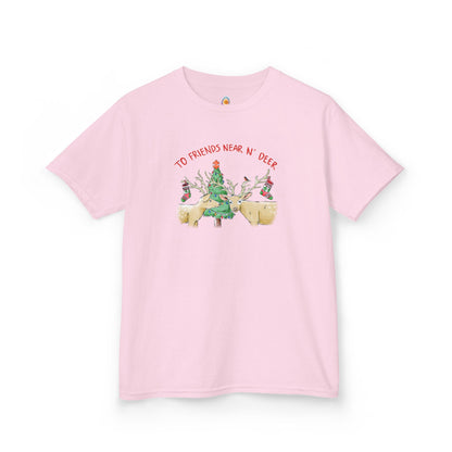 TO FRIENDS NEAR N' DEER - HOLIDAY KID'S SHIRT