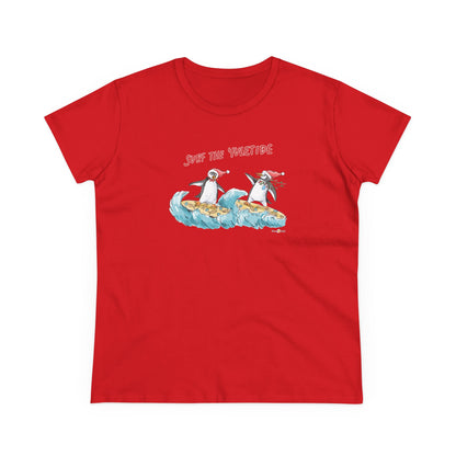 SURF THE YULETIDE - HOLIDAY WOMEN'S SHIRT