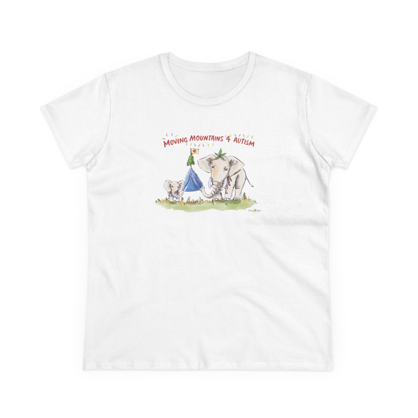 MOVING MOUNTAINS 4 AUTISM - HOLIDAY WOMEN'S SHIRT