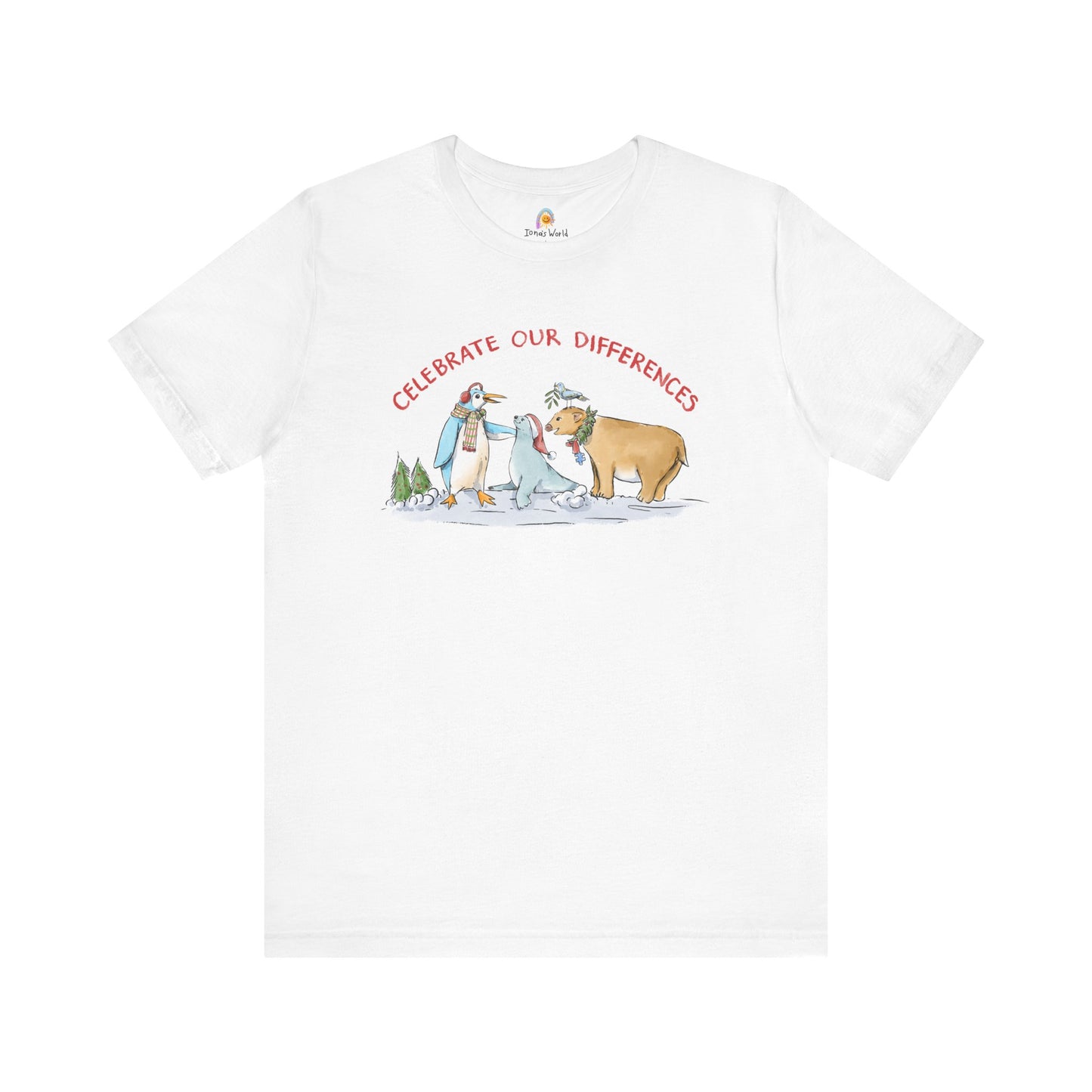 CELEBRATE OUR DIFFERENCES - HOLIDAY UNISEX TEE