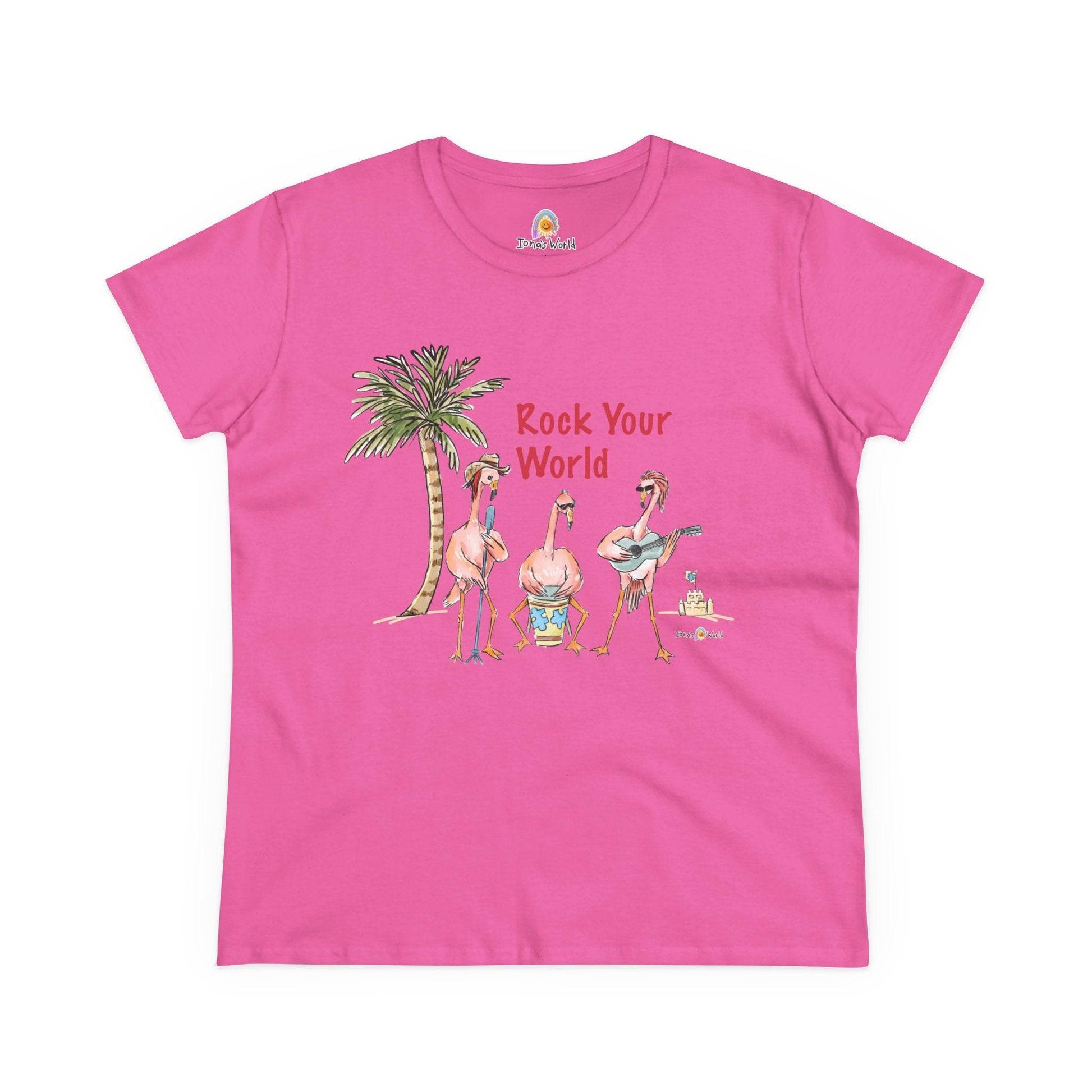 ROCK YOUR WORLD - WOMEN'S SHIRT - Iona's World