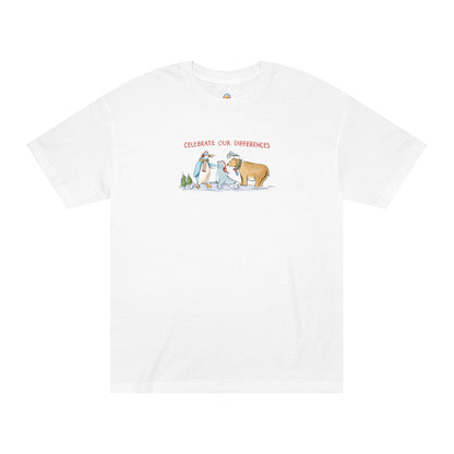 CELEBRATE OUR DIFFERENCES - UNISEX TEE