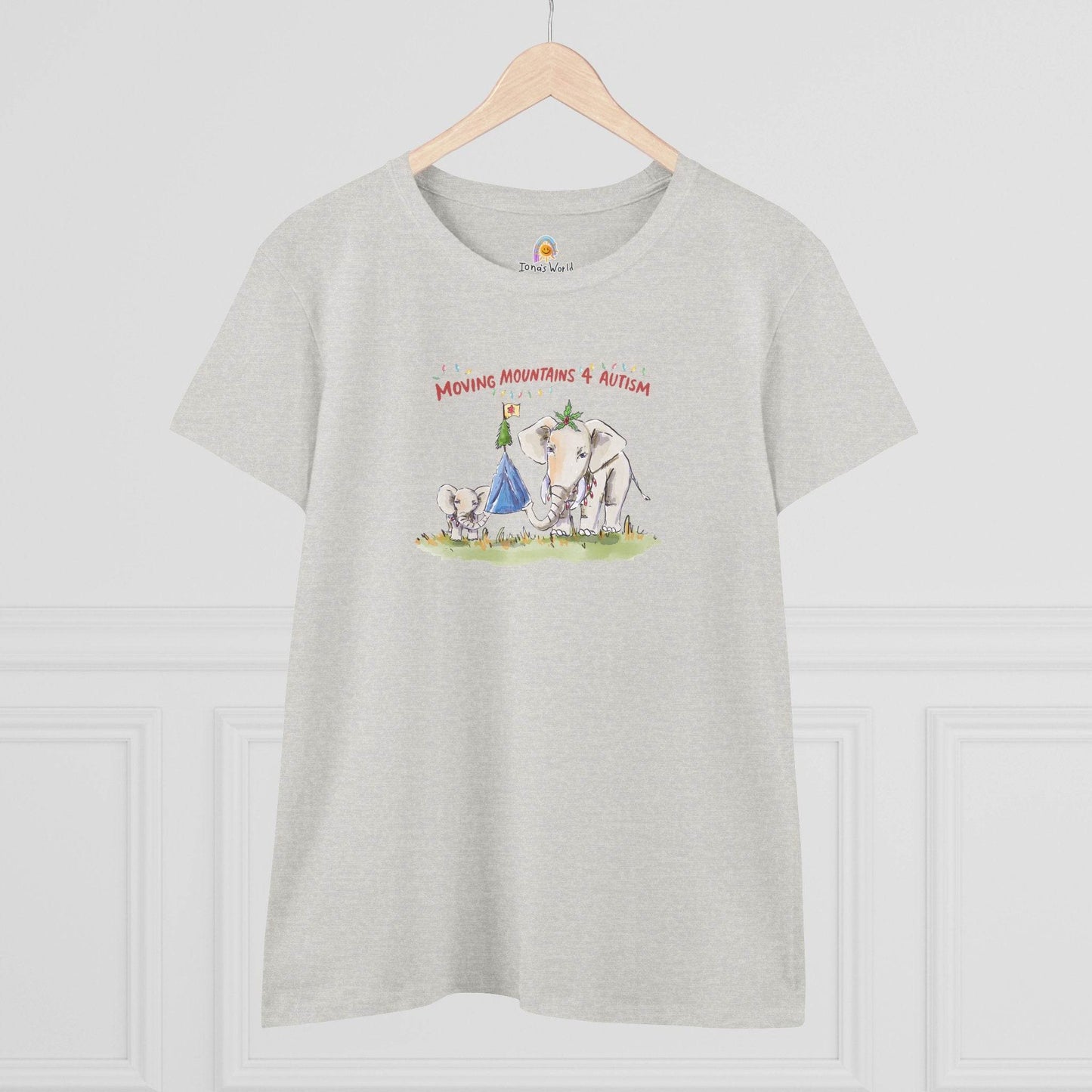 MOVING MOUNTAINS 4 AUTISM HOLIDAY - WOMEN'S SHIRT - Iona's World