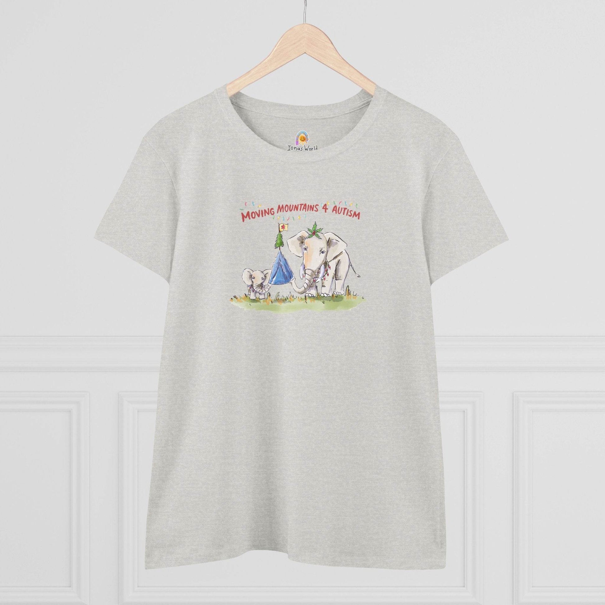 MOVING MOUNTAINS 4 AUTISM HOLIDAY - WOMEN'S SHIRT - Iona's World