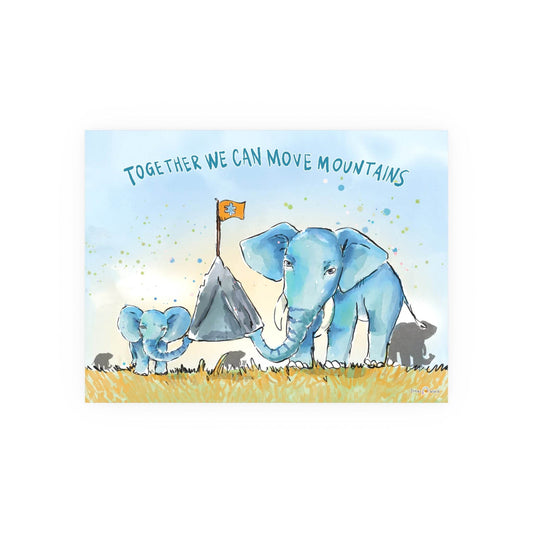 TOGETHER WE CAN MOVE MOUNTAINS | POSTER - Iona's World
