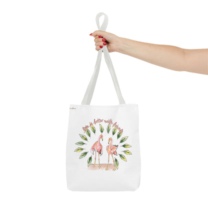 LIFE IS BETTER WITH FRIENDS - TOTE BAG