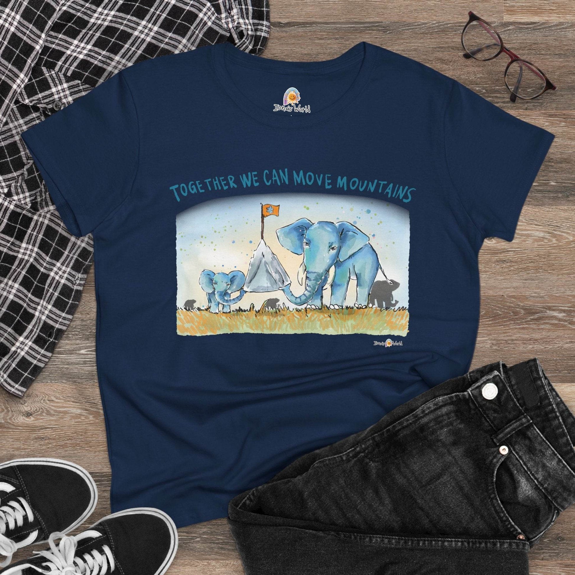TOGETHER WE CAN MOVE MOUNTAINS - WOMEN'S SHIRT - Iona's World