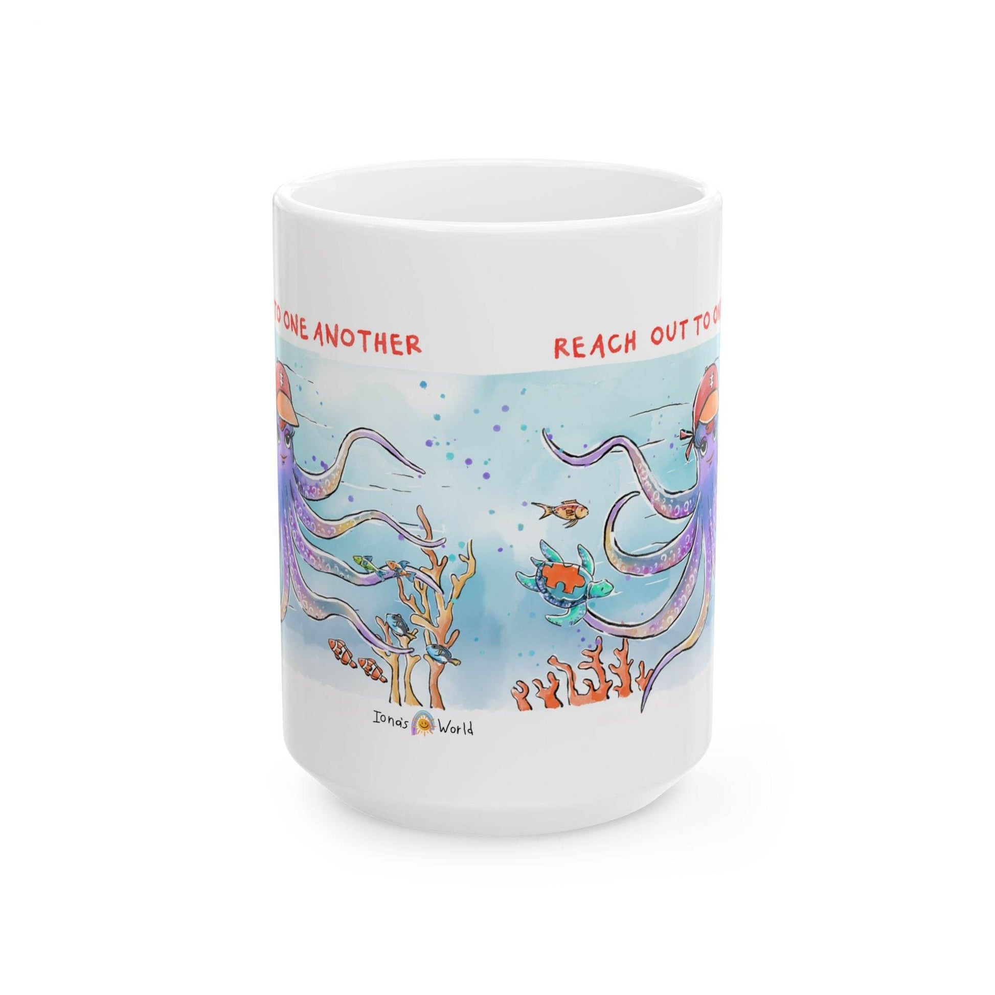 REACH OUT TO ONE ANOTHER - INSPIRATIONAL MUG - Iona's World