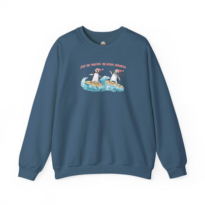 SURF THE YULETIDE FOR AUTISM AWARENESS - SWEATSHIRT - Iona's World