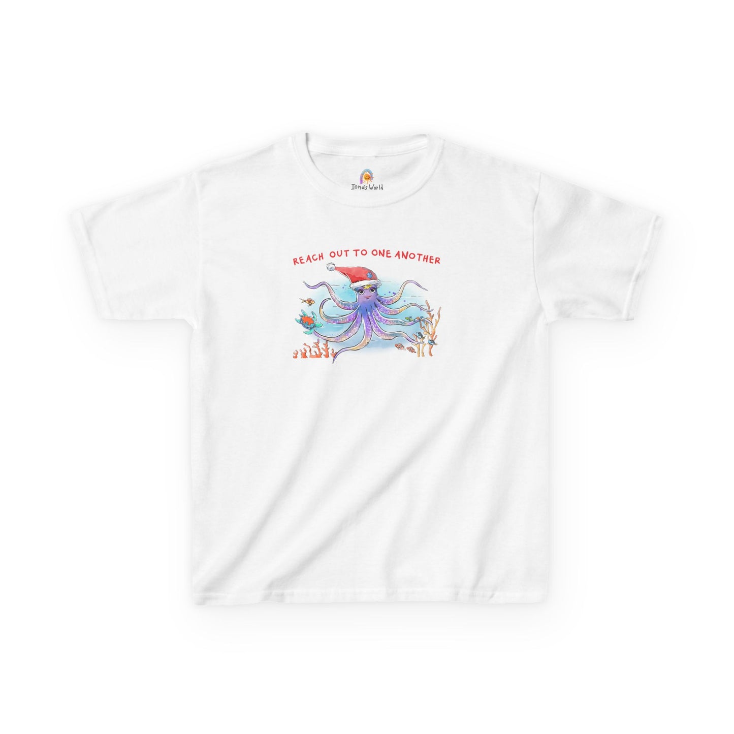REACH OUT TO ONE ANOTHER - HOLIDAY KID'S SHIRT