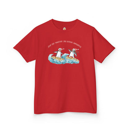 SURF THE YULETIDE FOR AUTISM AWARENESS - HOLIDAY KID'S SHIRT