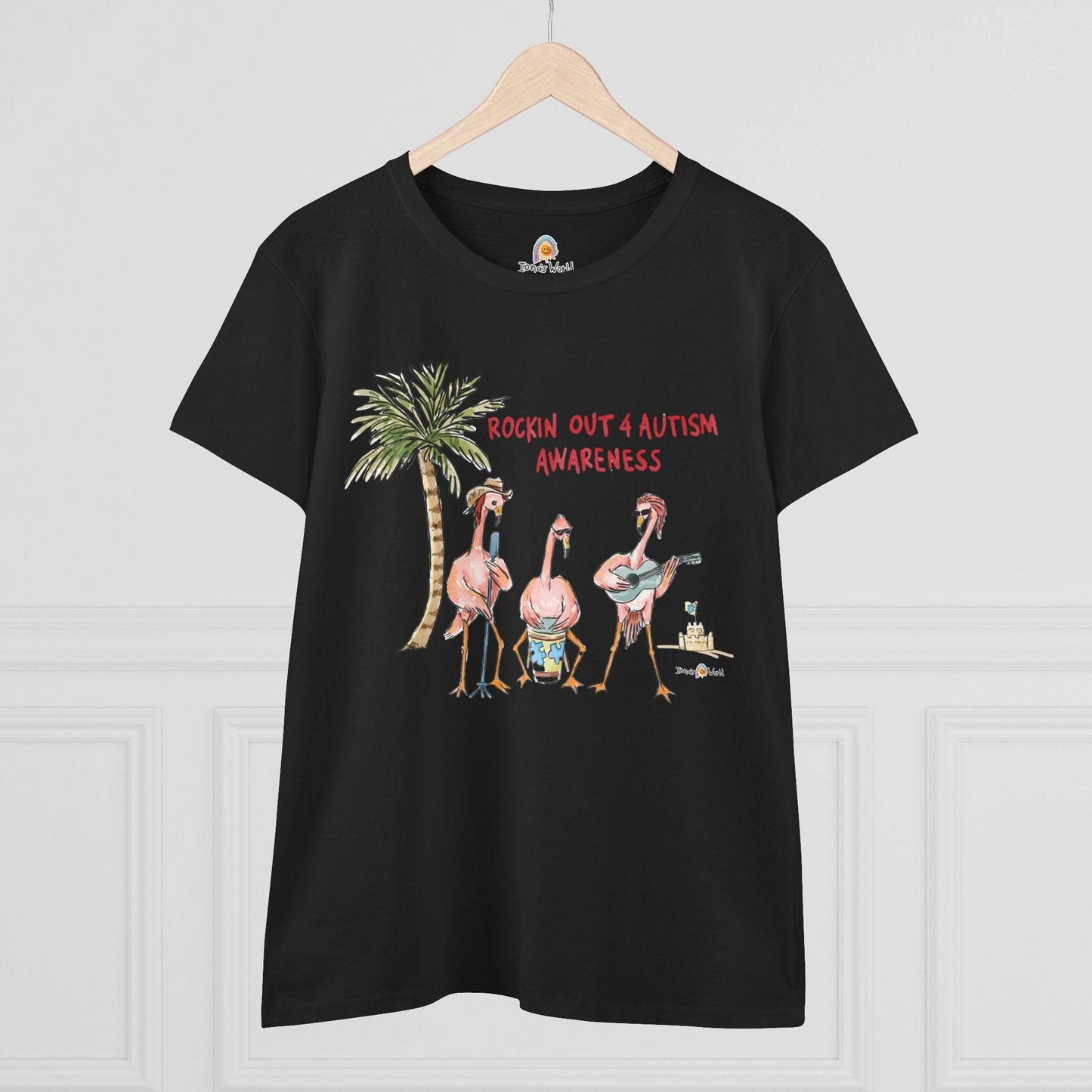 ROCKIN' OUT 4 AUTISM AWARENESS - WOMEN'S SHIRT - Iona's World