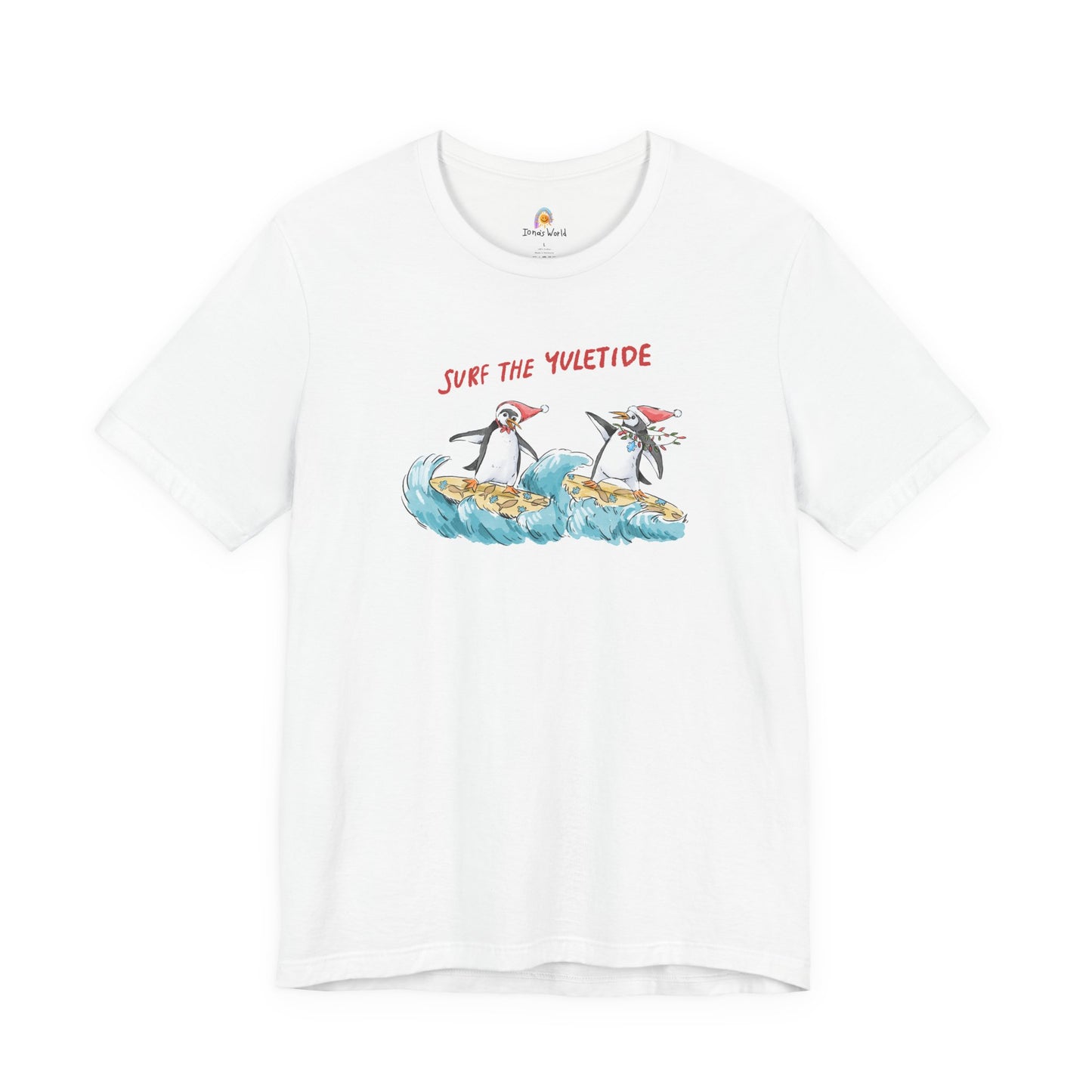 SURF THE YULETIDE - HOLIDAY UNISEX TEE