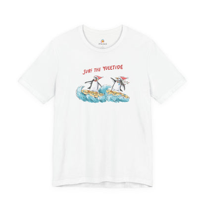 SURF THE YULETIDE - HOLIDAY UNISEX TEE