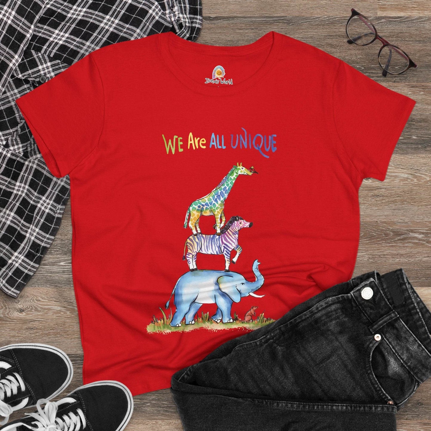 WE ARE ALL UNIQUE - WOMEN'S SHIRT - Iona's World