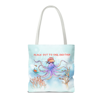 REACH OUT TO ONE ANOTHER - TOTE BAG