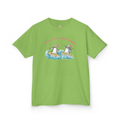 SURF THE YULETIDE FOR AUTISM AWARENESS - HOLIDAY KID'S SHIRT