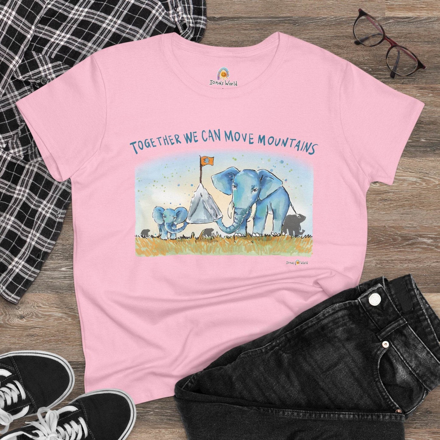 TOGETHER WE CAN MOVE MOUNTAINS - WOMEN'S SHIRT - Iona's World