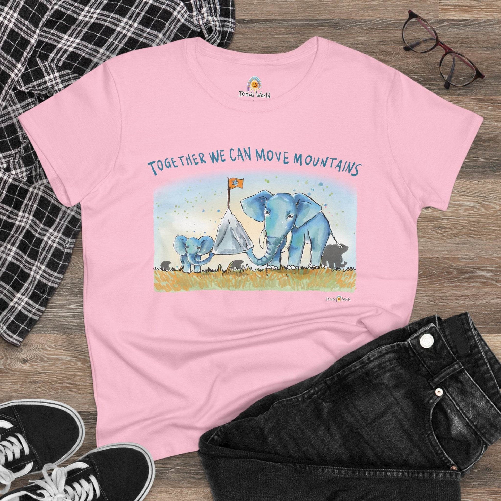 TOGETHER WE CAN MOVE MOUNTAINS - WOMEN'S SHIRT - Iona's World
