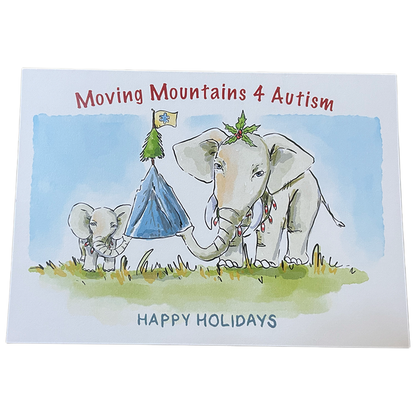 Moving Mountains 4 Autism - Holiday Card (Single Artist Card LMITED EDITION)