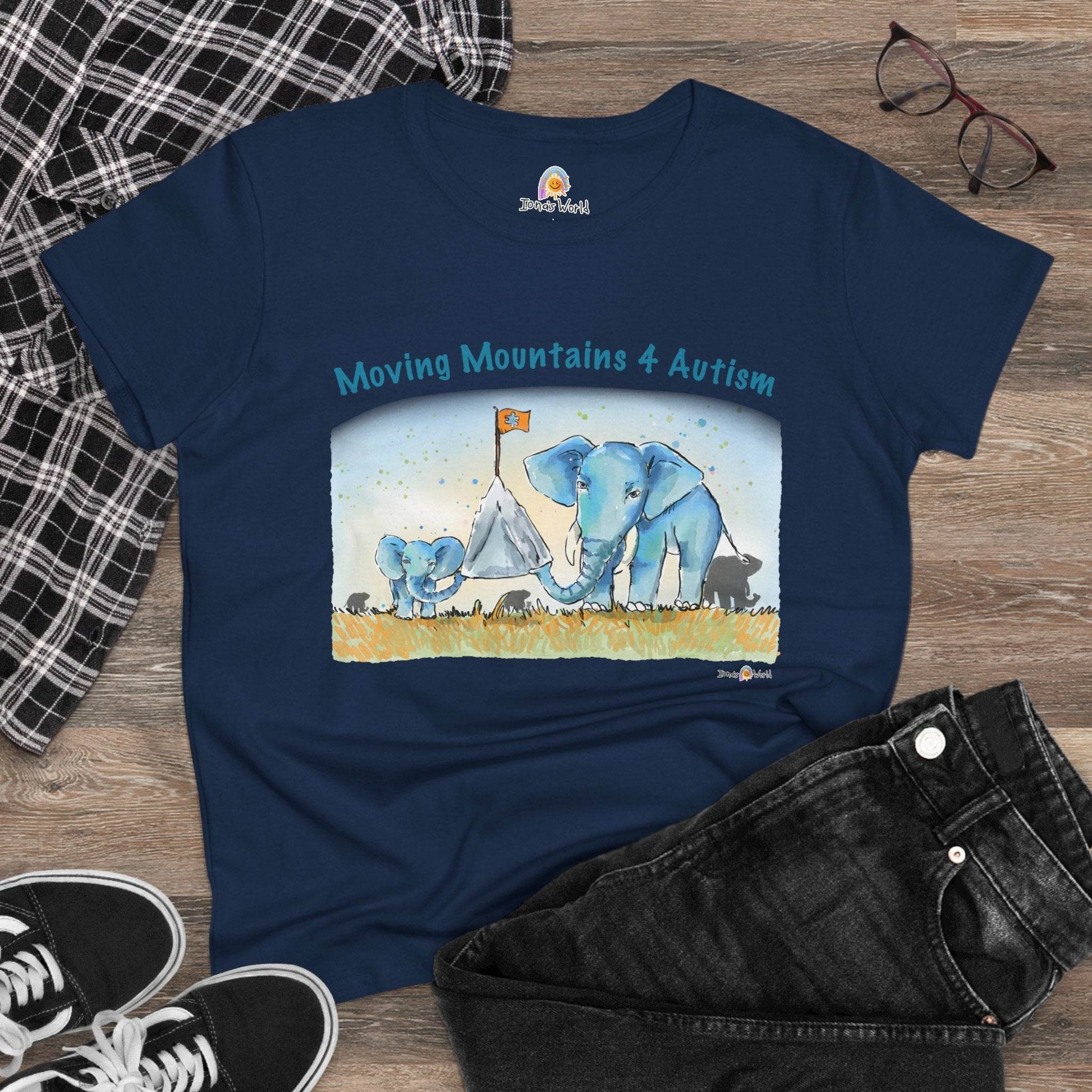 MOVING MOUNTAINS 4 AUTISM - WOMEN'S SHIRT - Iona's World