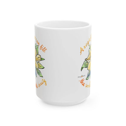 A SINGLE FLOWER CAN FILL THE WORLD WITH BEAUTY - INSPIRATIONAL MUG - Iona's World