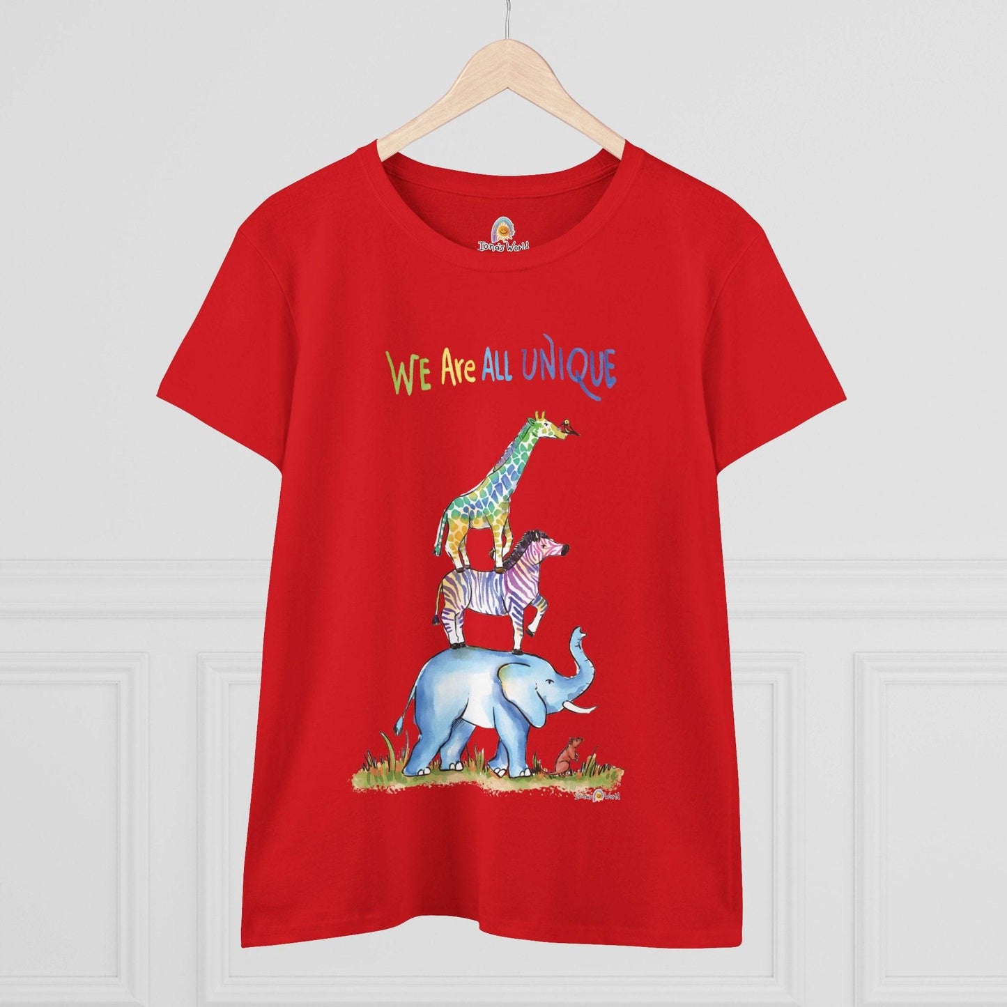 WE ARE ALL UNIQUE - WOMEN'S SHIRT - Iona's World