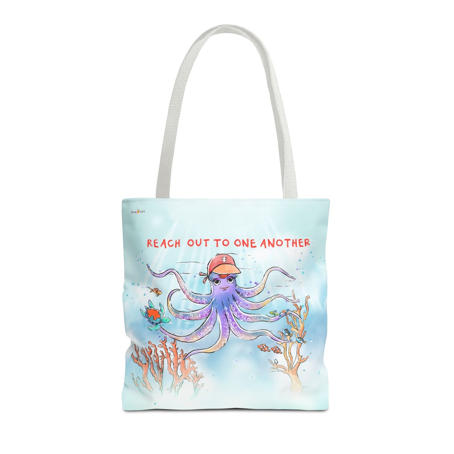 REACH OUT TO ONE ANOTHER - TOTE BAG