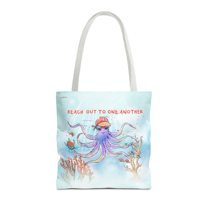 REACH OUT TO ONE ANOTHER - TOTE BAG
