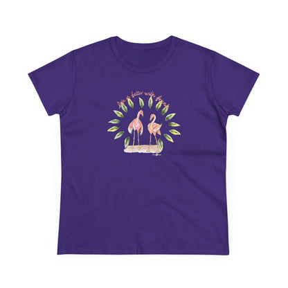 LIFE IS BETTER WITH FRIENDS - WOMEN'S SHIRT