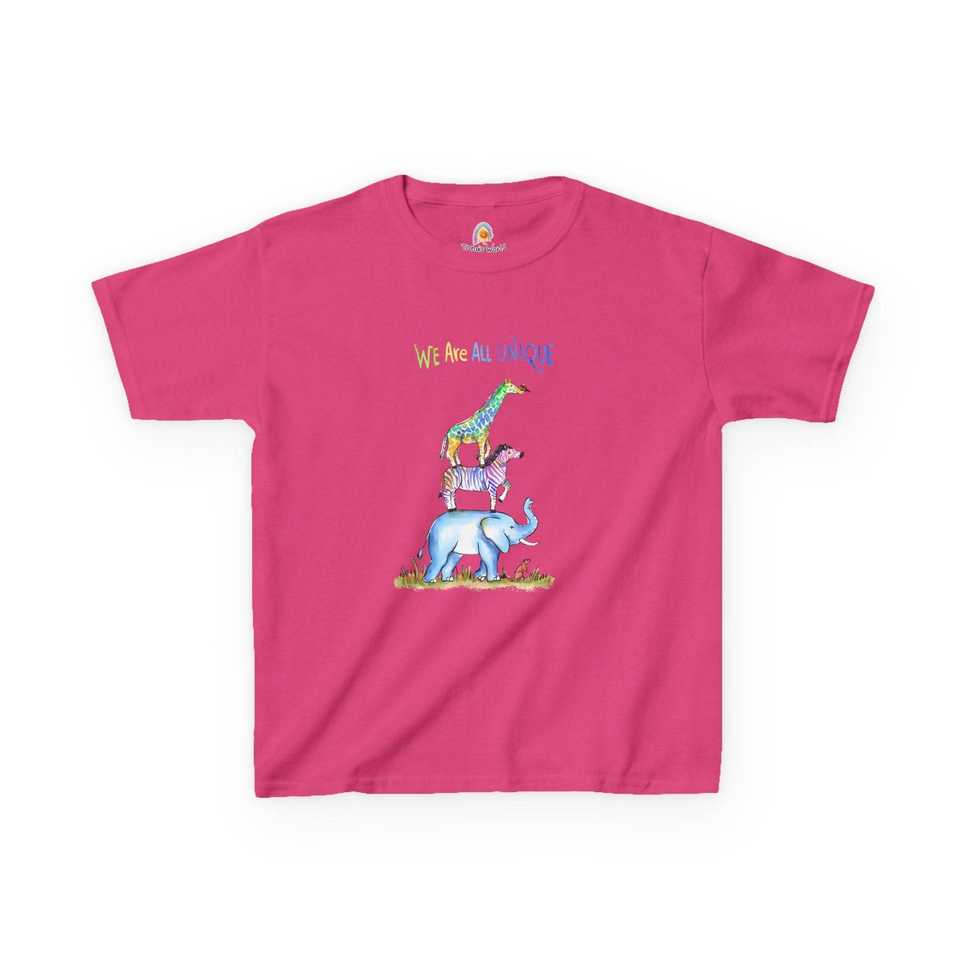 WE ARE ALL UNIQUE - KID'S SHIRT - Iona's World