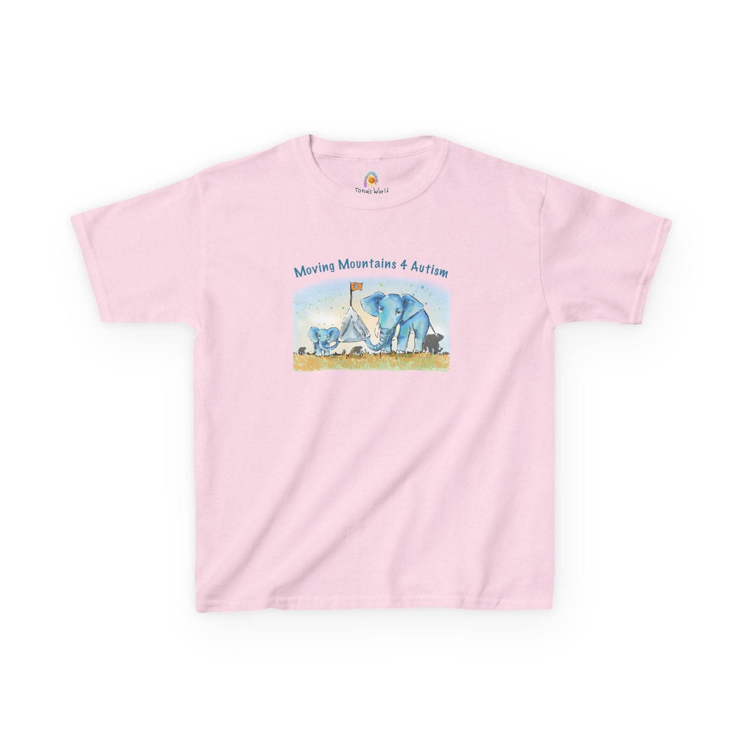 MOVING MOUNTAINS 4 AUTISM - KID'S SHIRT - Iona's World