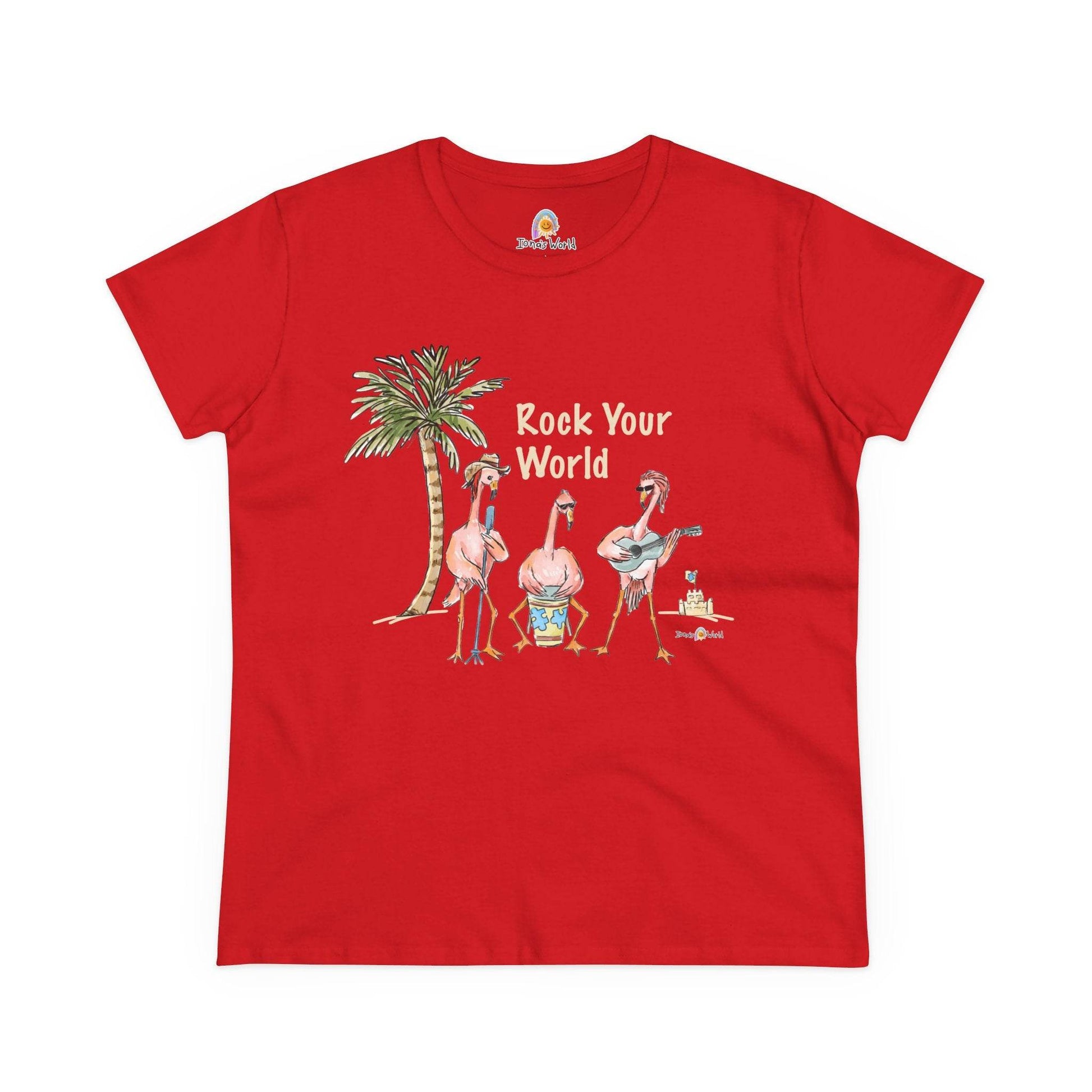 ROCK YOUR WORLD - WOMEN'S SHIRT - Iona's World