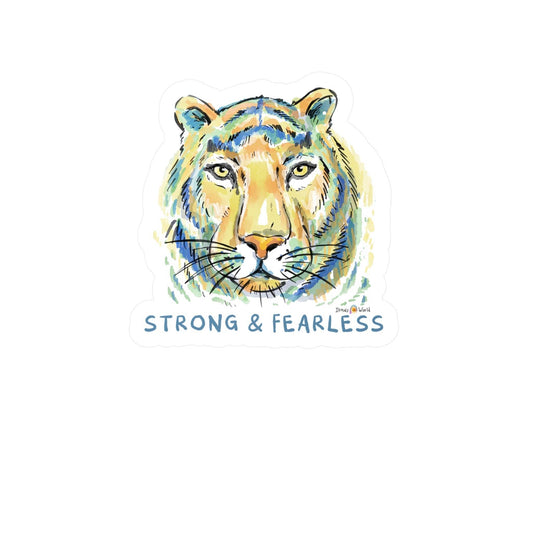 STRONG & FEARLESS - DECAL - Iona's World
