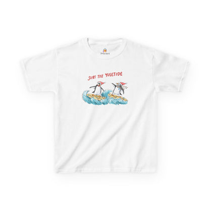 SURF THE YULETIDE - HOLIDAY KID'S SHIRT