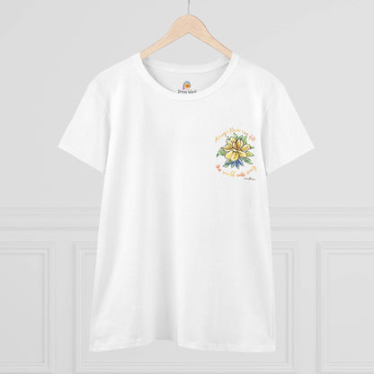 A SINGLE FLOWER CAN FILL THE WORLD WITH BEAUTY - WOMEN'S SHIRT - Iona's World