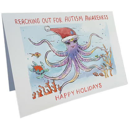 Reaching Out For Autism Awareness - Holiday Card (Single Artist Card LMITED EDITION)
