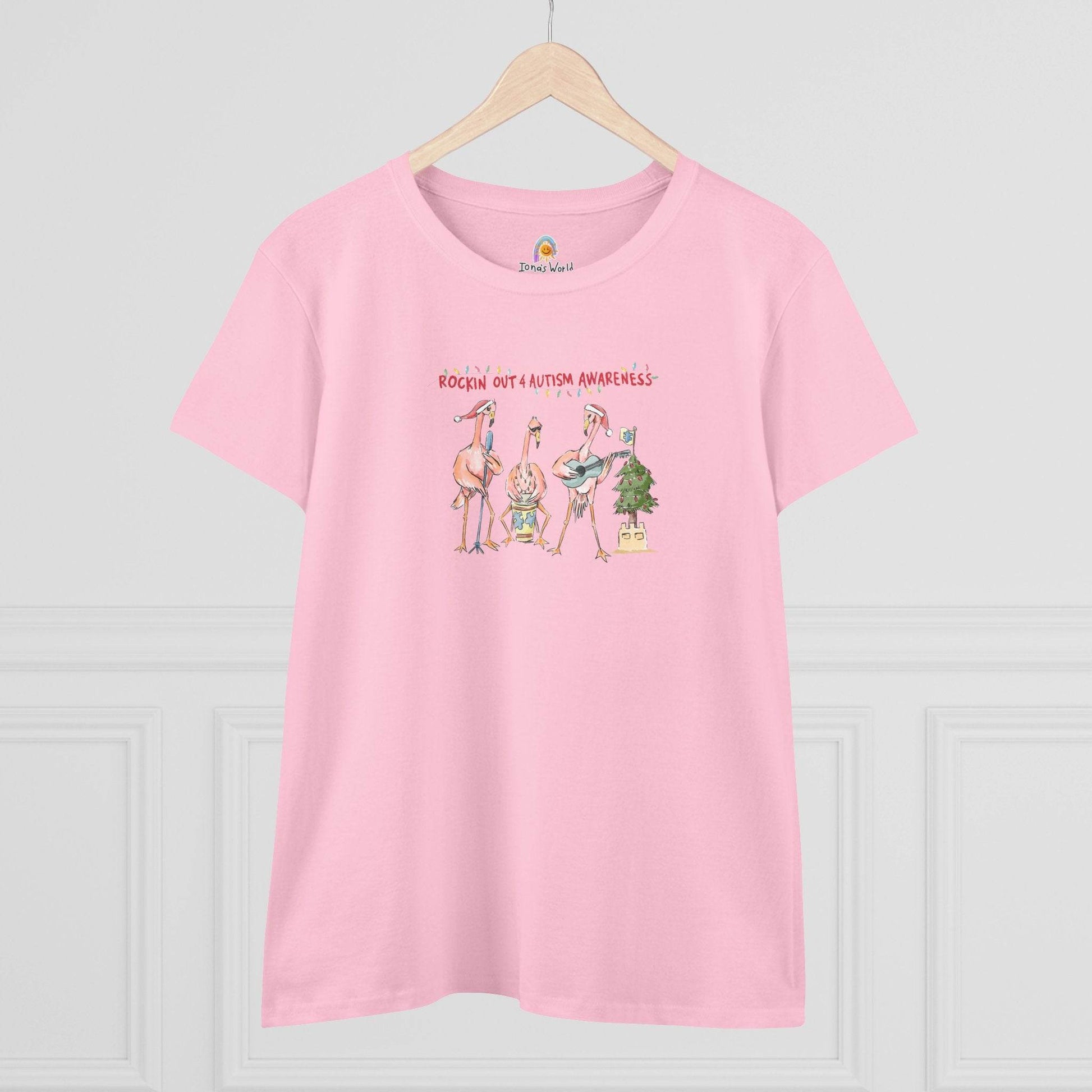 ROCKIN' OUT 4 AUTISM AWARENESS HOLIDAY - WOMEN'S SHIRT - Iona's World